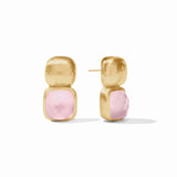 Julie Vos CATALINA EARRINGS Iridescent Rose