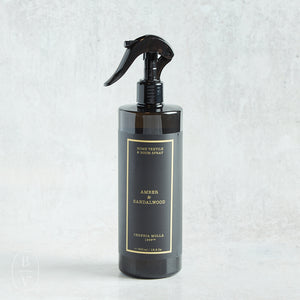 Cereria Molla HOME AND TEXTILE SPRAY Amber & Sandalwood 16.9 fl oz