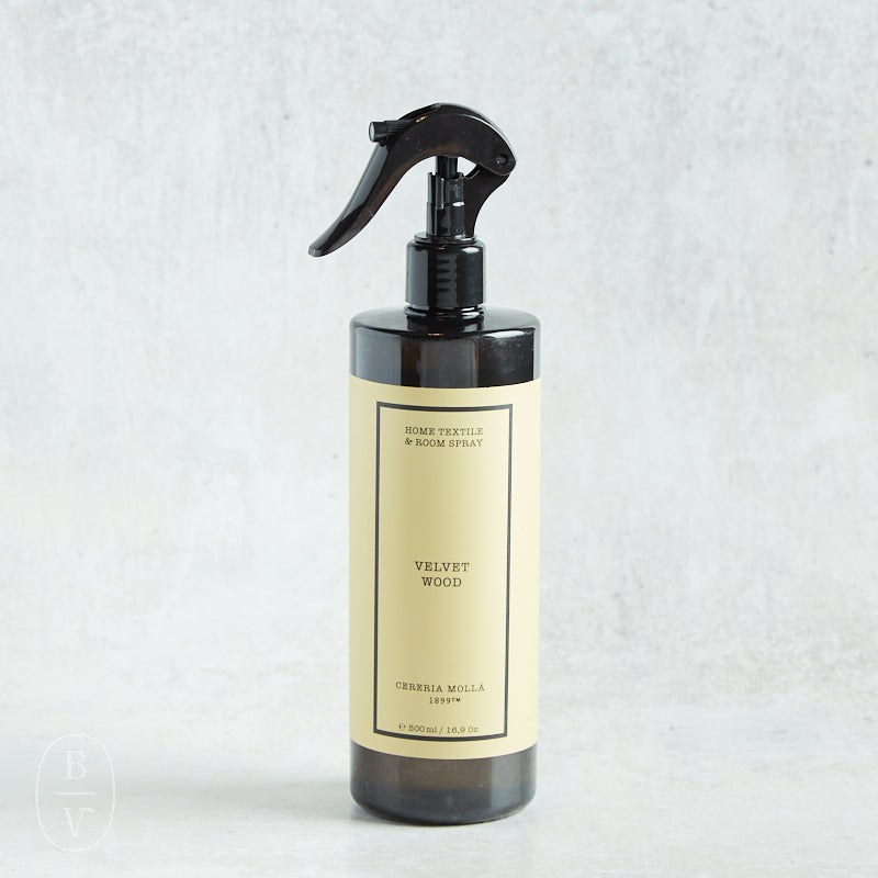 Cereria Molla HOME AND TEXTILE SPRAY Velvet Wood 16.9 fl oz