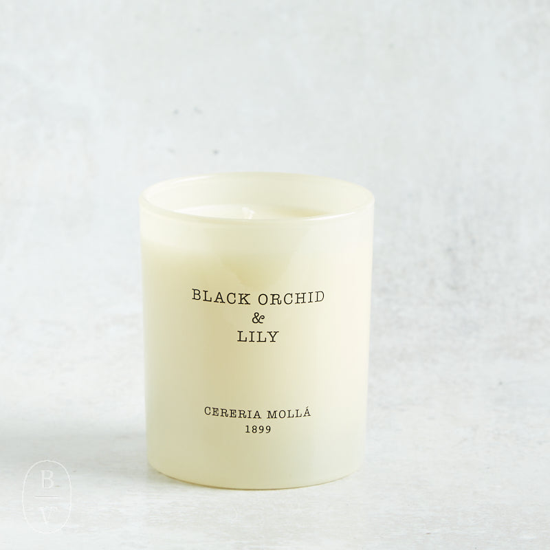 Cereria Molla PREMIUM CANDLE Black Orchid & Lily 8 oz