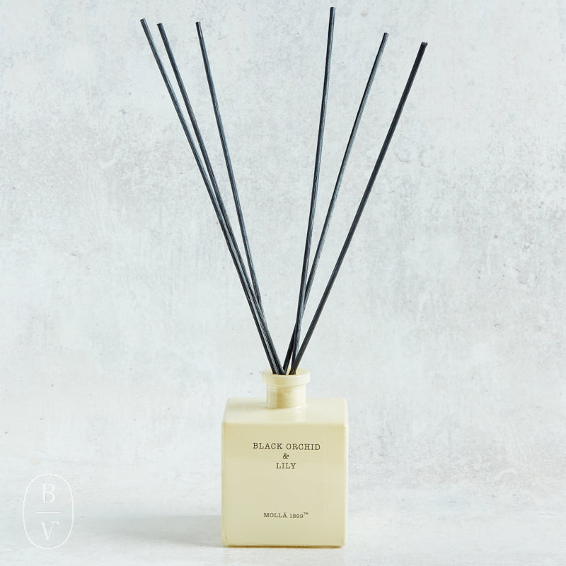 Cereria Molla PREMIUM REED DIFFUSER Black Orchid & Lily