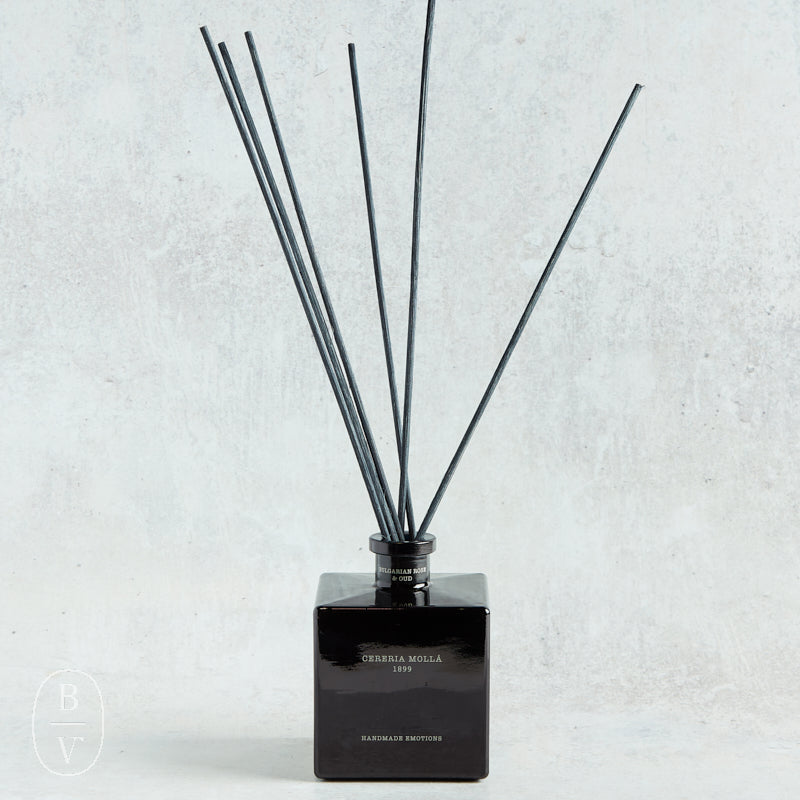 Cereria Molla PREMIUM REED DIFFUSER Bulgarian Rose & Oud 16.9 fl oz