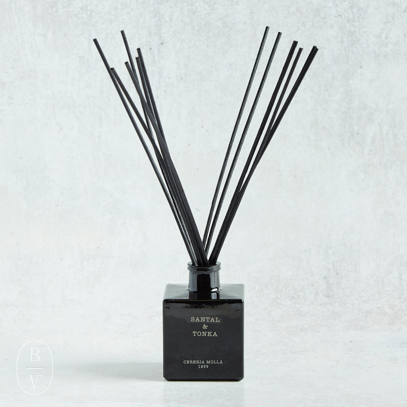 Cereria Molla PREMIUM REED DIFFUSER Santal & Tonka 3.4 fl oz