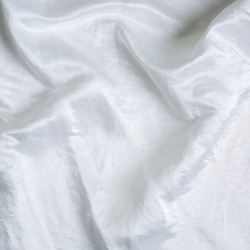 Bella Notte Linens PALOMA THROW PILLOW White 18_Round