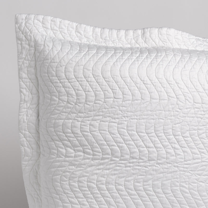 Bella Notte Linens CIRILLO SHAM White