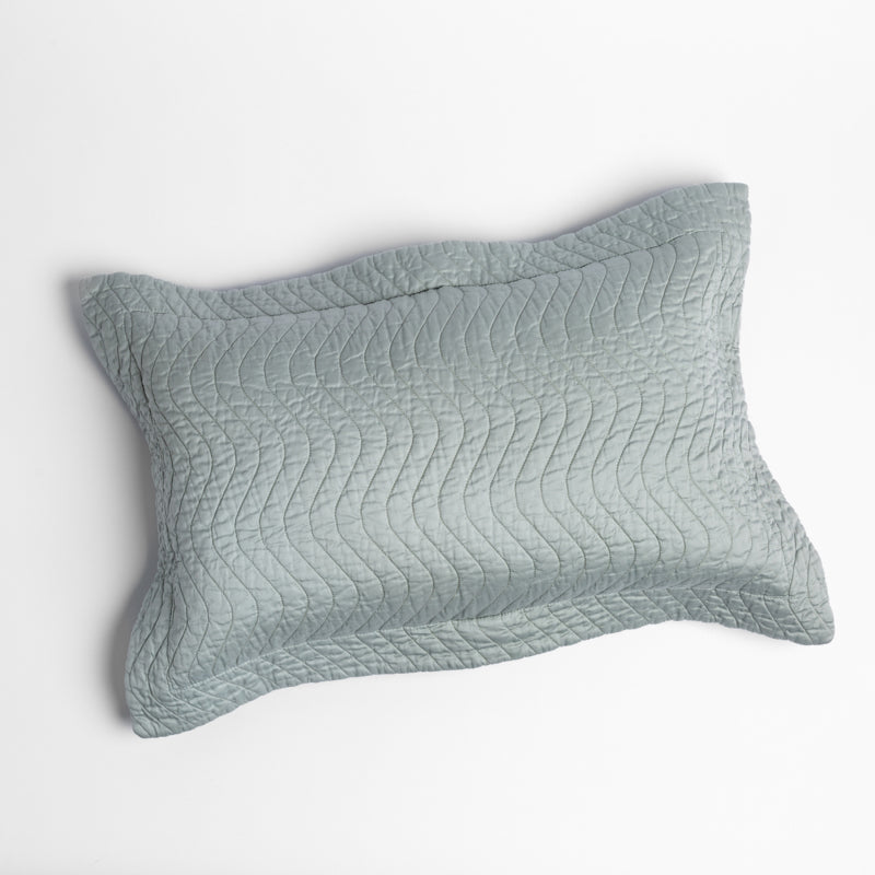 Bella Notte Linens CIRILLO PILLOW Eucalyptus 15x24