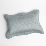 Bella Notte Linens CIRILLO PILLOW Eucalyptus 15x24