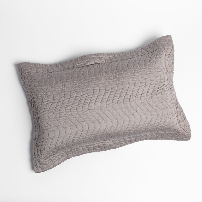 Bella Notte Linens CIRILLO PILLOW Fog 15x24