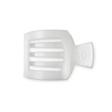 Teleties FLAT SQUARE CLIP Coconut White