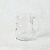 Creative Co-op RECYCLED GLASS HOBNAIL CREAMER Clear