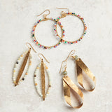 Darby Drake Jewelry and Design RIBBON TEARDROP EARRINGS - ETS541