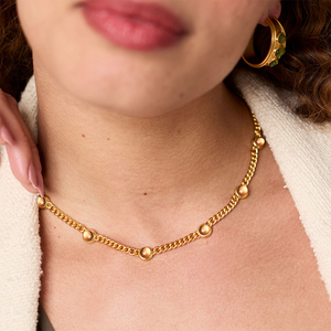 Julie Vos DOLCE DELICATE STATION NECKLACE