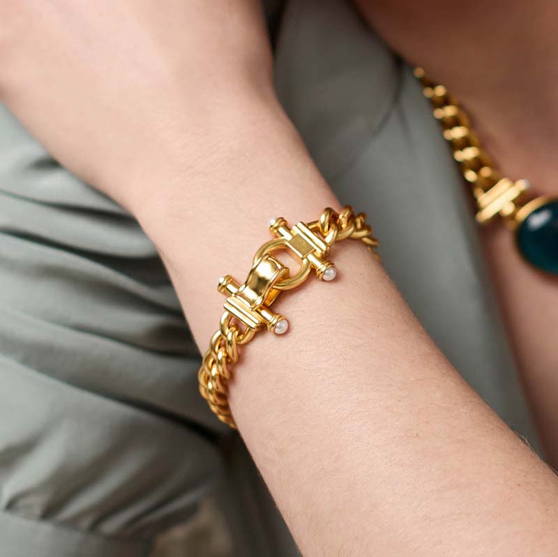 Julie Vos DOLCE DEMI LINK BRACELET