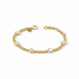 Julie Vos DOLCE DELICATE BRACELET Clear Crystal OS