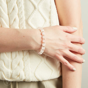 Elyssa Bass Designs GOLD ACCENT LARGE BEAD BRACELET