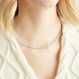 Elyssa Bass Designs GOLD ACCENT SMALL BEAD NECKLACE