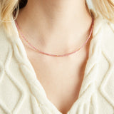 Elyssa Bass Designs GOLD ACCENT SMALL BEAD NECKLACE