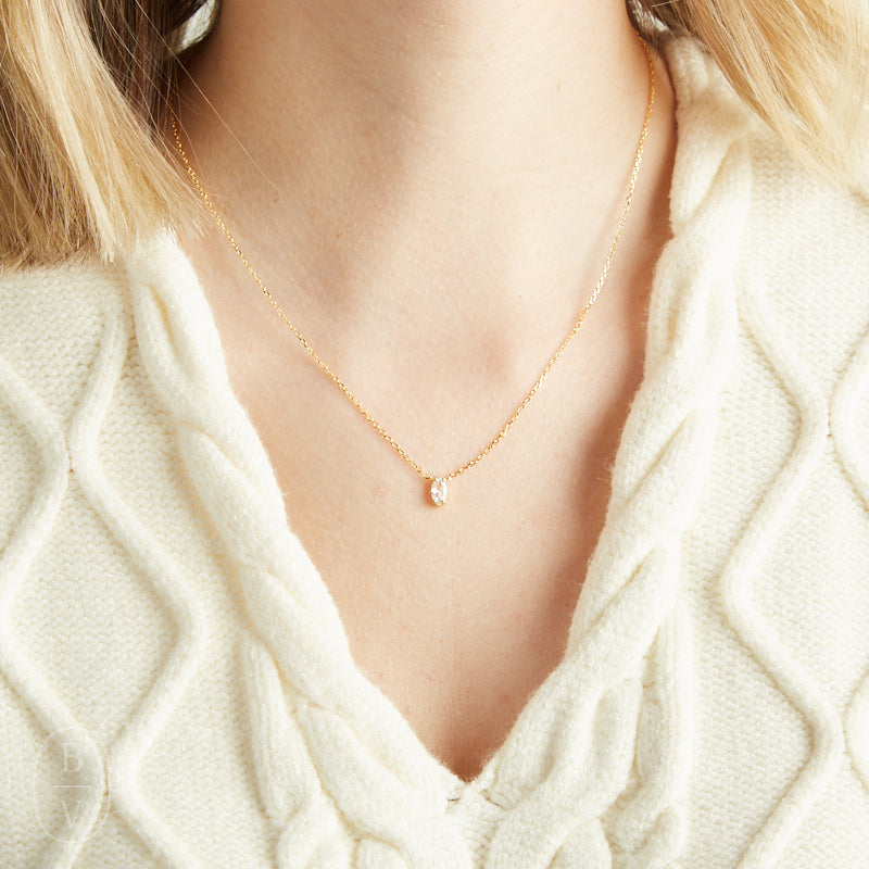 Elyssa Bass Designs MARQUIS CZ NECKLACE