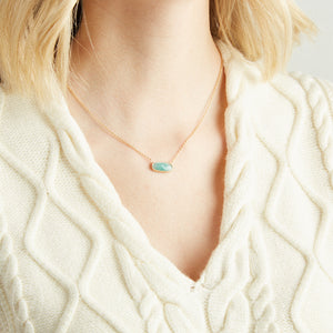Elyssa Bass Designs RECTANGLE BAR NECKLACE