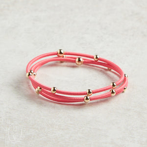 eNewton Design ESSENTIALS BRACELET Bright Pink