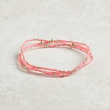 eNewton Design EXTENDS HOPE UNWRITTEN BRACELET SPRING 7.25" Bright Pink