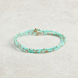 eNewton Design EXTENDS HOPE UNWRITTEN BRACELET SPRING 7.25" Mint