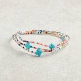 eNewton Design EXTENDS HOPE UNWRITTEN SIGNATURE CROSS BRACELET 7.25" Hot Mess