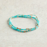 eNewton Design HOPE UNWRITTEN BRACELET SPRING 2024 Turq it Girl
