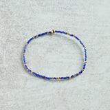 eNewton Design HOPE UNWRITTEN BRACELET FW25 Blue Metallic