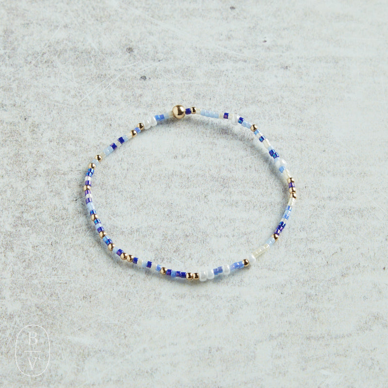 eNewton Design HOPE UNWRITTEN BRACELET FW25 Is a Smurf's Butt Blue