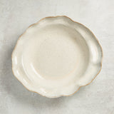 Etta B Pottery ANTIPASTA BOWL Chantilly Cream