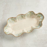 Etta B Pottery CENTERPIECE DISH Botanical