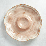 Etta B Pottery CRUDITES SERVER DISH Primrose
