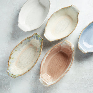 Etta B Pottery OVAL SOUFFLE DISH