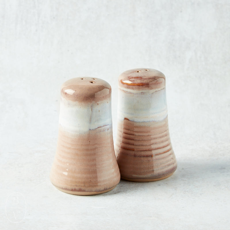 Etta B Pottery SALT AND PEPPER SET Primrose