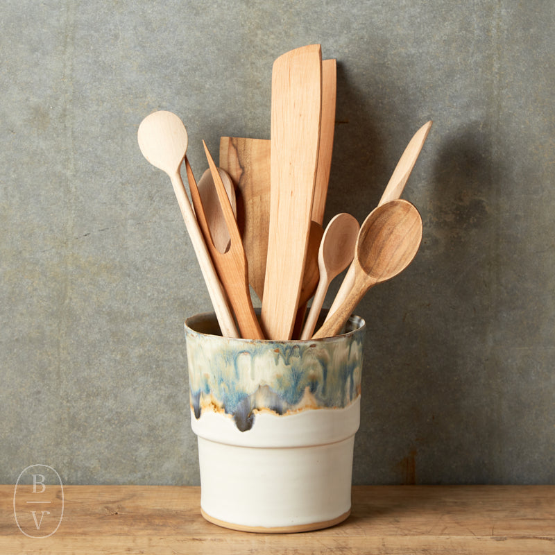 Etta B Pottery FARMHOUSE UTENSIL CROCK