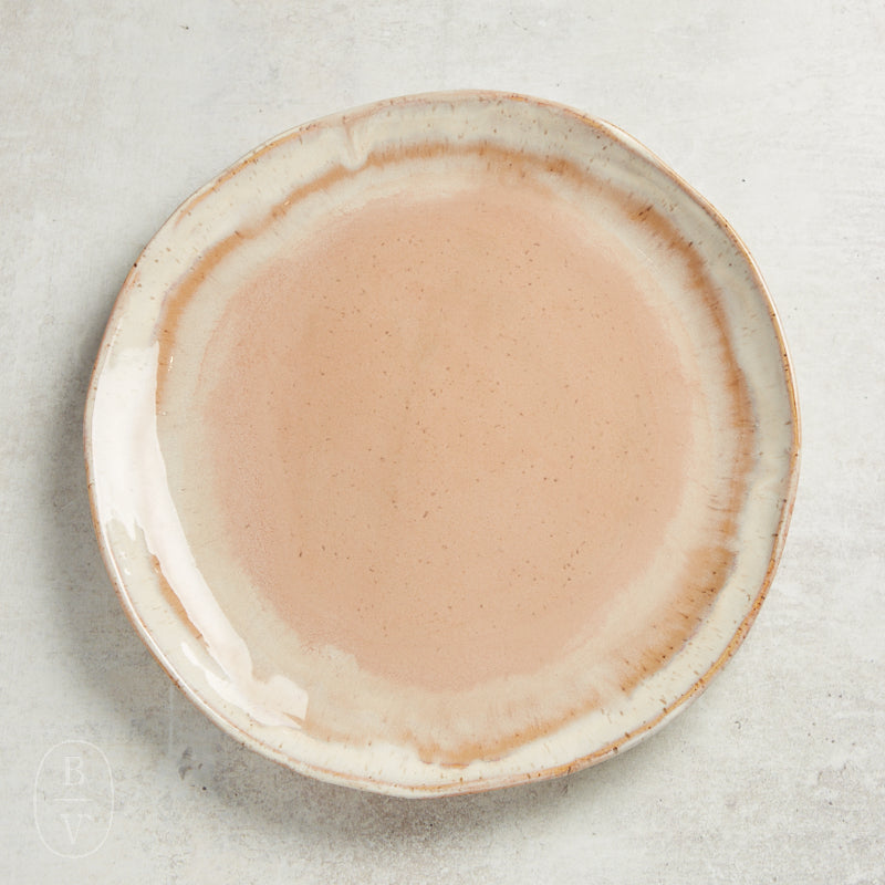 Etta B Pottery SIMPLY LARGE ROUND PLATTER 13 Primrose