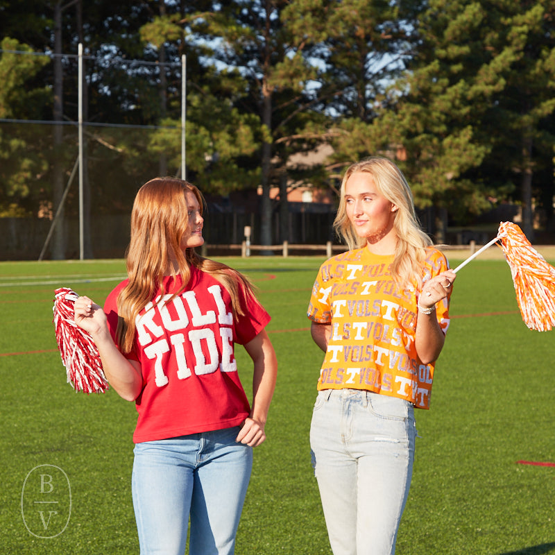 Stewart Simmons THE TENNESSEE SEQUIN REPEAT TEE