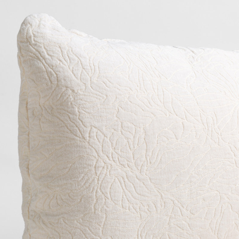 Bella Notte Linens GEORGIA SHAM Winter White