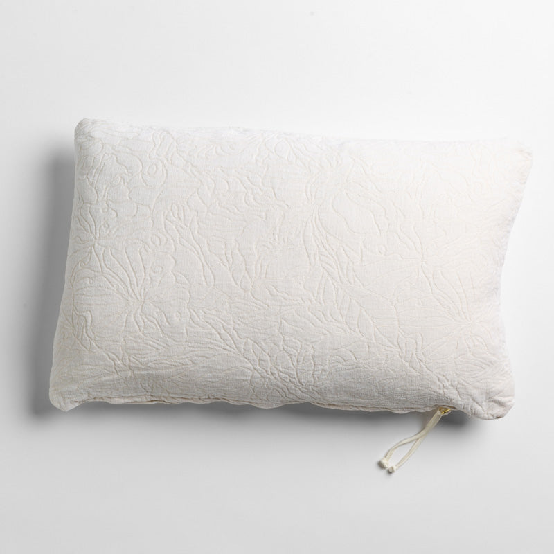 Bella Notte Linens GEORGIA THROW PILLOW Winter White