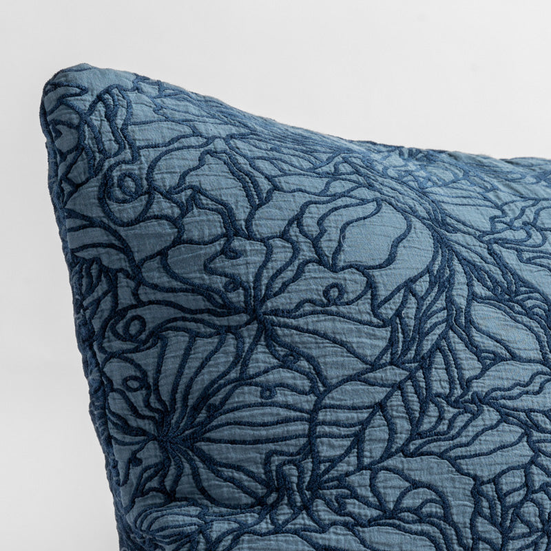 Bella Notte Linens GEORGIA SHAM Midnight
