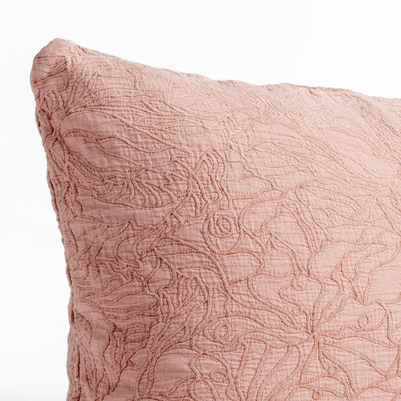 Bella Notte Linens GEORGIA SHAM Rouge