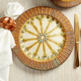 Good Earth Pottery DINNER PLATE Bluebird