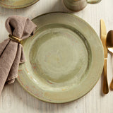 Good Earth Pottery DINNER PLATE Sage
