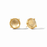 Julie Vos HONEY STUD EARRINGS Iridescent Champagne