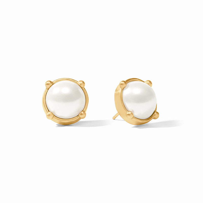 Julie Vos HONEY STUD EARRINGS Pearl