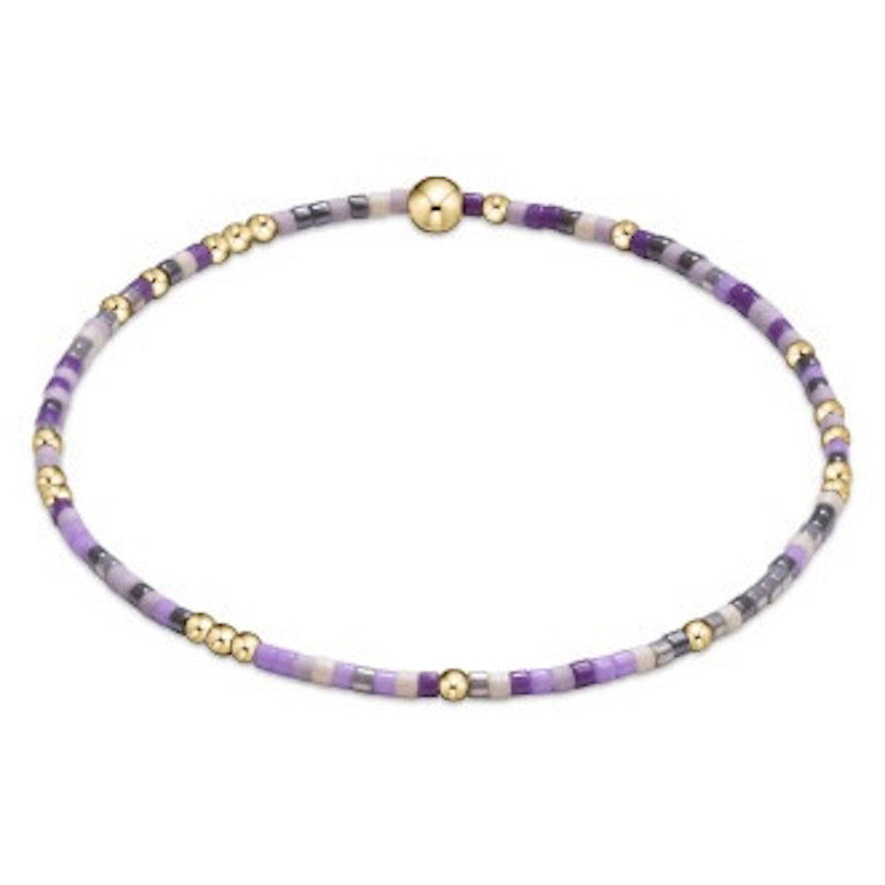 eNewton Design EXTENDS HOPE UNWRITTEN BRACELET SPRING 2024 7.25" Grape Balls of Fire