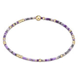eNewton Design EXTENDS HOPE UNWRITTEN BRACELET SPRING 2024 7.25" Grape Balls of Fire