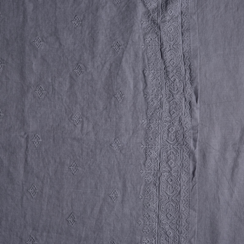 Bella Notte Linens INES THROW BLANKET French Lavender Bed End_52x95