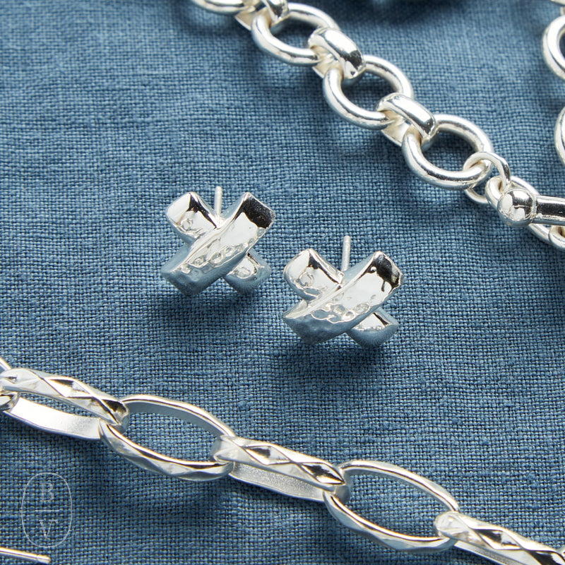 Julie Vos SILVER SOLARA LINK NECKLACE